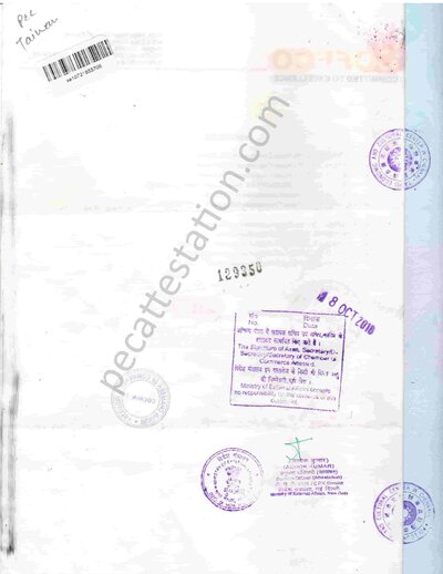 Distribution Agreement Attestation