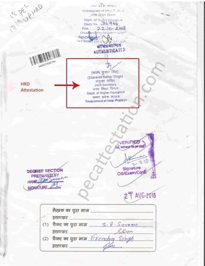 HRD Attestation