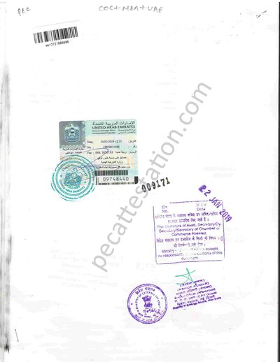 Registration Of Company Attestation