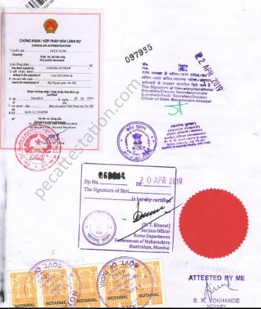 Educational document attestation for vietnam
